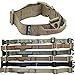 Heavy Duty Tactical Military Army Dog Collars Handle Width 1.5in Plastic Buckle Medium Large M, L, XL, XXL (L: Neck 14