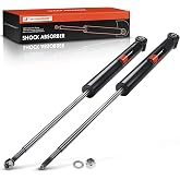 A-Premium Rear Shock Absorbers, Set of 2 - Compatible with BMW | for [E36] 325i, 325is, 1992-1995, w/o M-Technik Sport Susp.