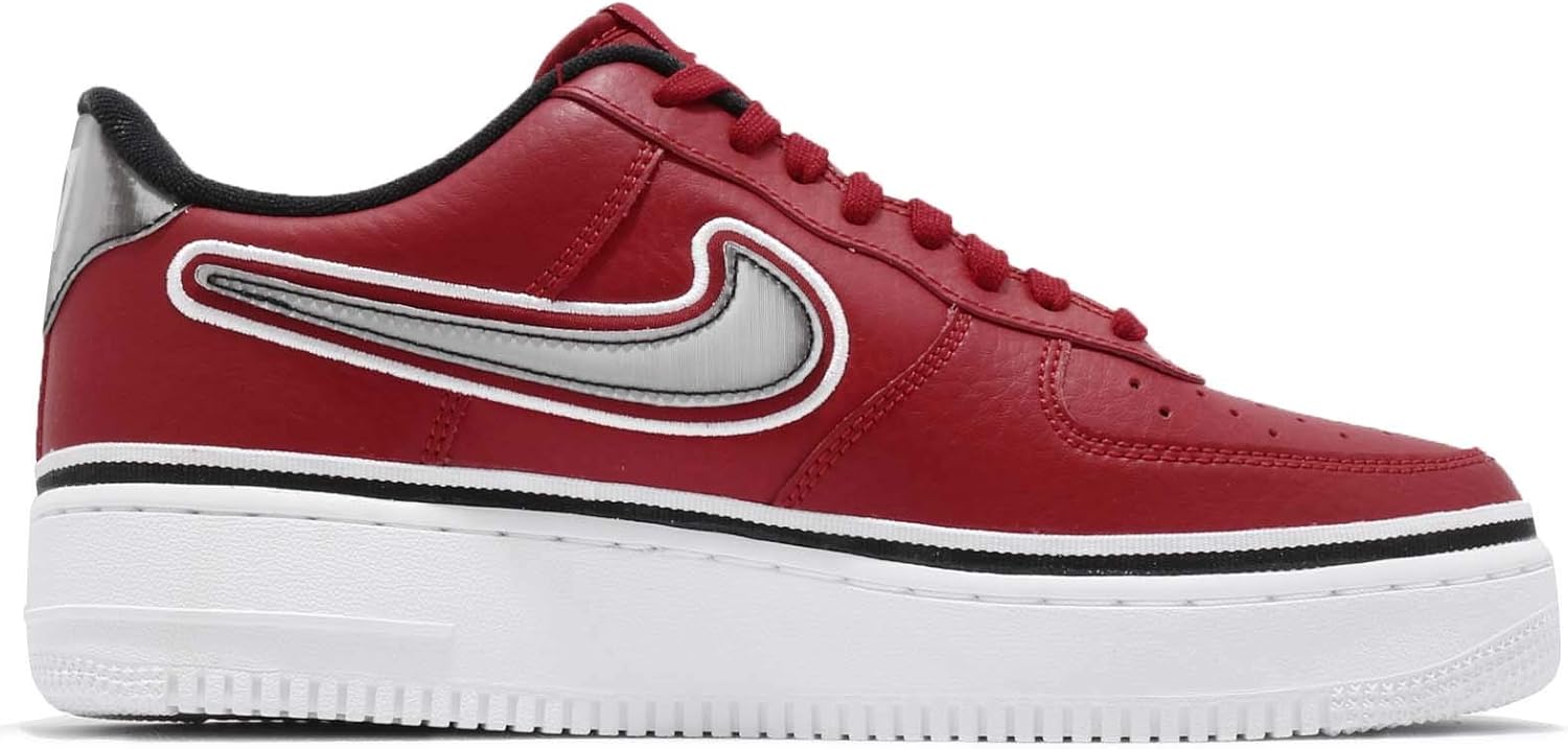 nike air force 1 lv8 low red and white