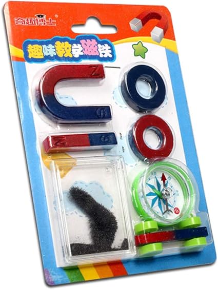 Kids Magnets, Bar Ring U-Shape Compass 