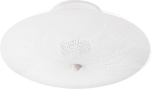 Nuvo Lighting 76 269 One Light Flush Mount White Finish With