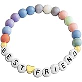 Iweca Bracelet for Women Friend Gifts for Women Jewelry for Her | Couples Gifts Valentine's Day Family Letter Bracelets