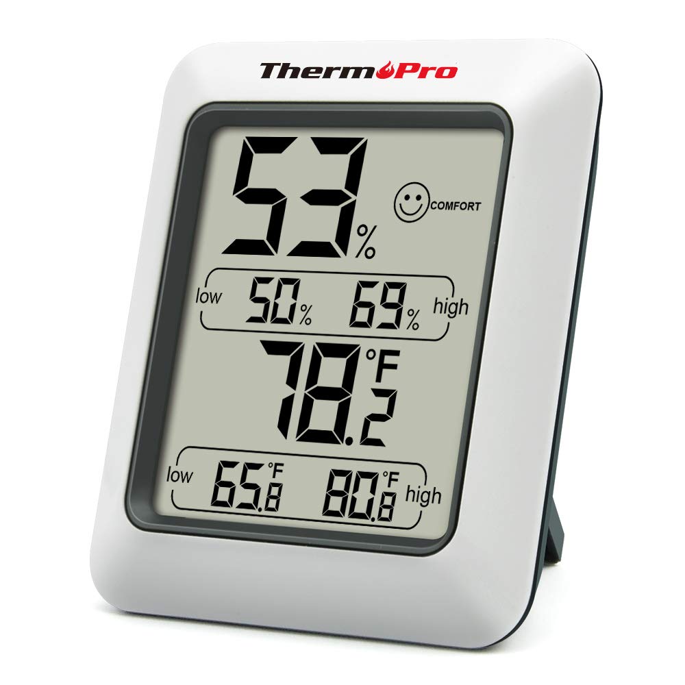 ThermoPro TP50 Digital Hygrometer Indoor Thermometer Room Thermometer
