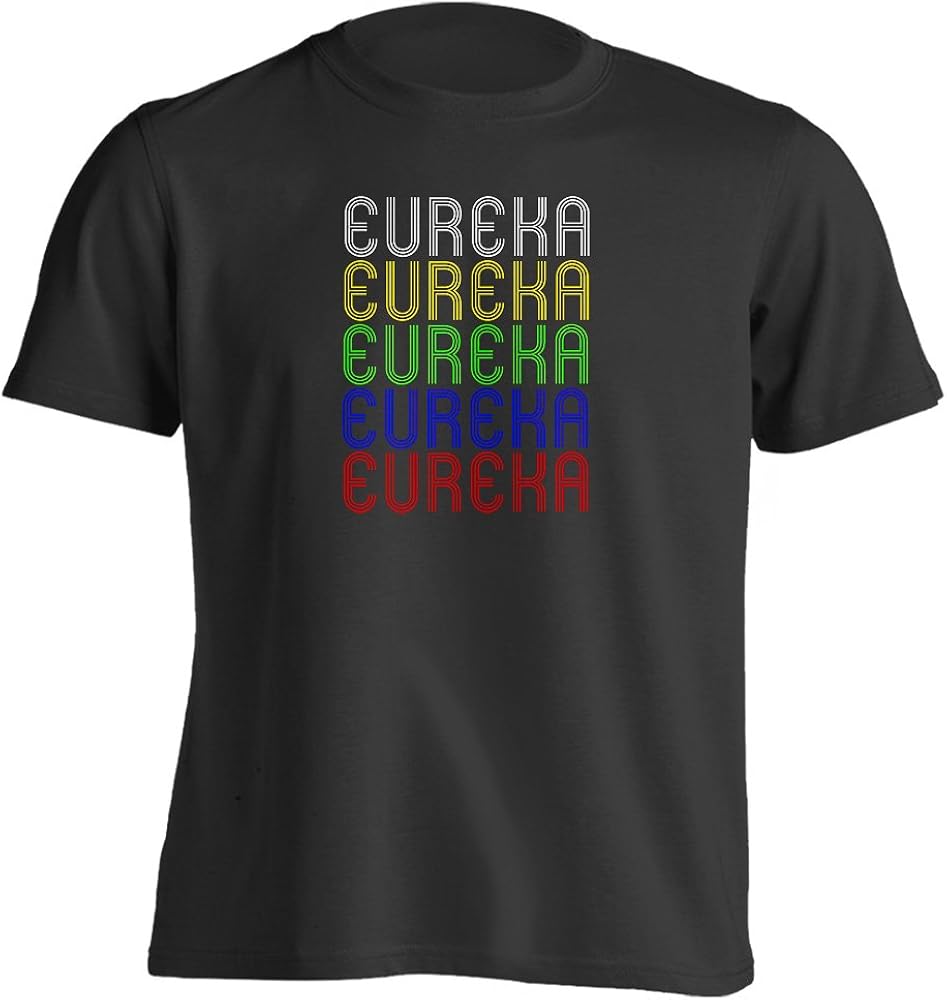 Retro Style Vintage Hometown - Eureka, IL 61530 - Souvenir - Unisex - T-Shirt
