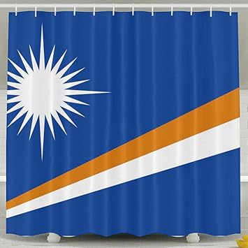 Amazon Com Flag Of The Marshall Islands Waterproof Fabric