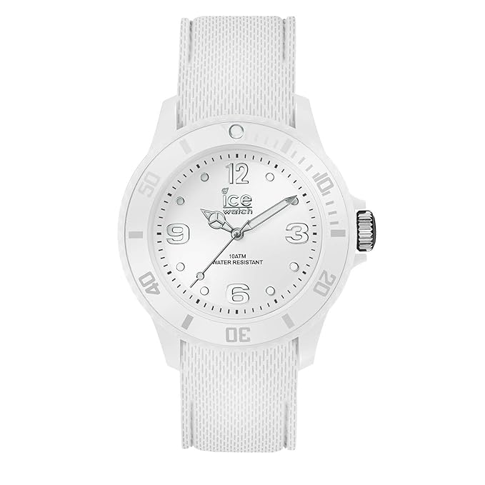 Ice-Watch - Ice Sixty Nine White - Weiße Damenuhr mit Silikonarmband