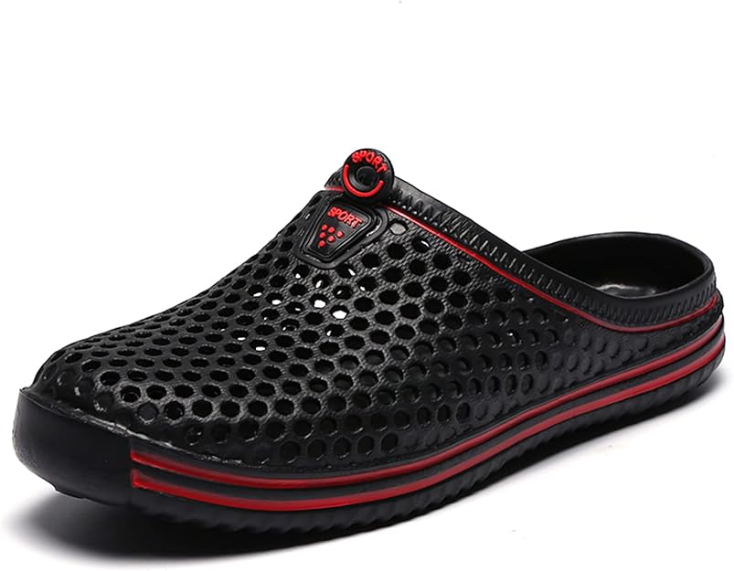 Women's Men's Garden Clogs Shoes Lightweight Breathable Garden Shoes Indoor Clogs Slippers Mules