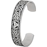 HAQUIL Viking Jewelry Viking Cuff Bracelet for Men and Women