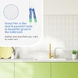 Flintronic 6PCS White Grout Pen & Replacement Nib Tile Repair Marker for view 7