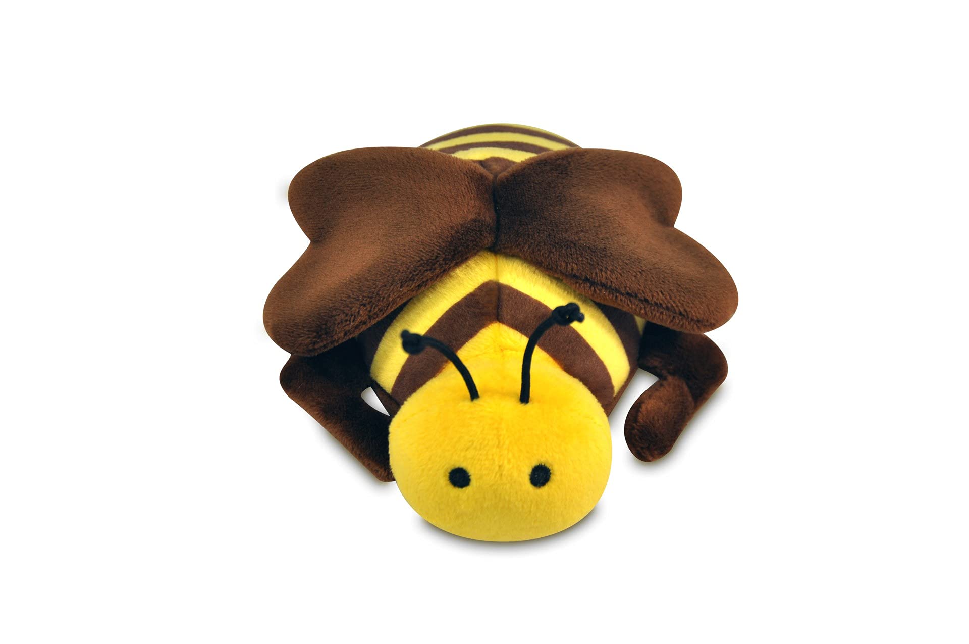 P.L.A.Y. Bugging Out Dog & Cat Toy – Burt the Bee – Durable, Handcrafted Pet Toy with Recycled Fill, Machine Washable & Dryer Friendly, Safe Plush Toy for Dogs & Cats, Eco-Friendly — image 1