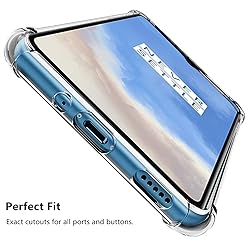 iCoverCase for OnePlus 7T Case Clear, Corner