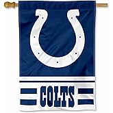Indianapolis Colts Two Sided House Flag