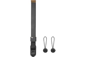 Peak Design Cuff Camera Wrist Strap, Compatible with DSLR, Compact and Point-and-Shoot Cameras, Low Profile, Quick Release