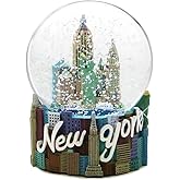 New York City Snow Globe, 3.5 Inches, from NYC Skyline Snow Globes Collection