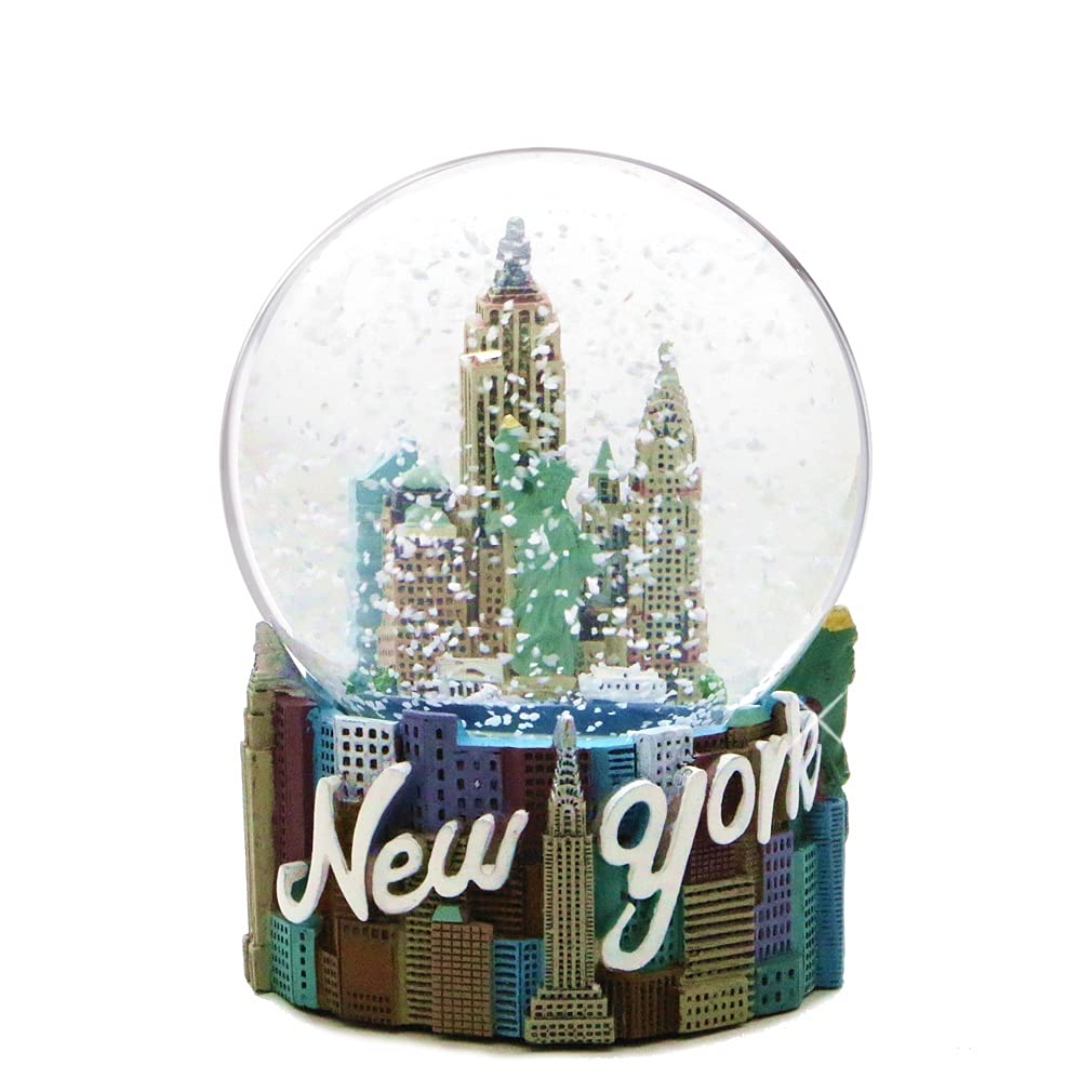 New York City Snow Globe (8.9cm), from Skyline NYC Snow Globes Collection