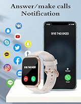 RUIMEN Smart Watch 1.85 Full Touch 100+ Sports IP68 5-7d Battery view 2