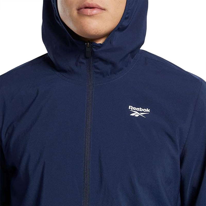 ID Train Woven Jacke Giacca da uomo, Blu (Vecnav), L