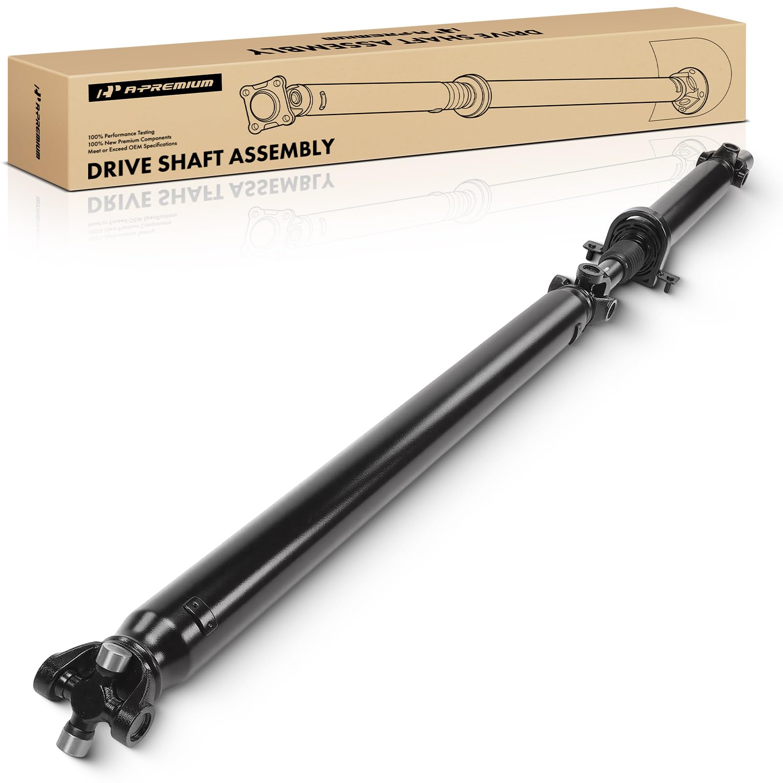Photo 1 of A-Premium Rear Drive Shaft Prop Shaft Driveshaft Assembly Compatible with Chevrolet Silverado 2500 HD, Silverado 3500 & GMC Sierra 2500 HD, Sierra 3500, [4WD, Crew Cab Pickup, Auto Trans, 96.0" Bed]
