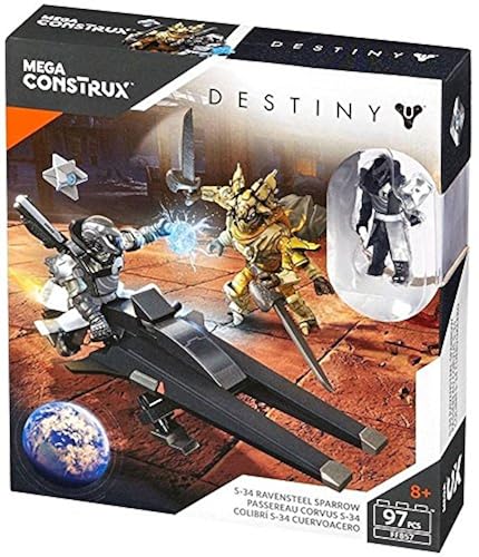 Mega Construx Mega Bloks Destiny S-34 Ravensteel Sparrow Exclusive