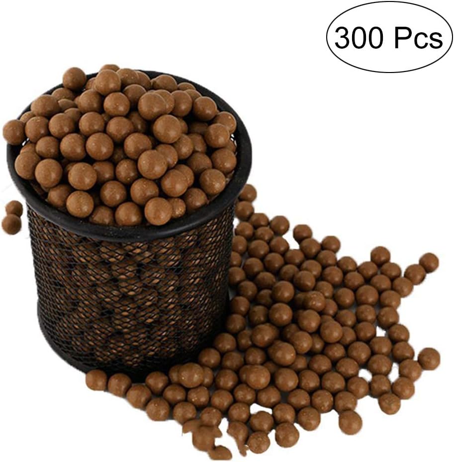 TOPRADE Professional Slingshot Ammo About (9mm) Hard Clay Ball, Environmentally Friendly.