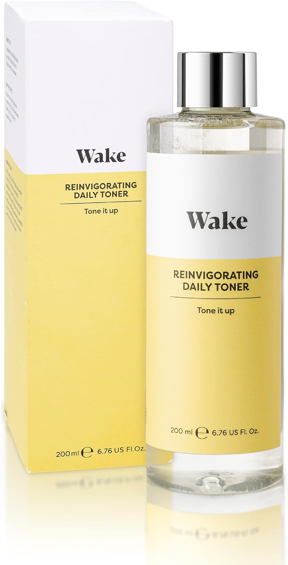 Wake Skincare Reinvigorating Daily Toner Witch Hazel Allantoin Face Oily Skin