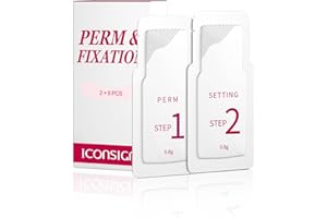 ICONSIGN 2025 Upgraded Fast Perm Lash Lift Kit Eyelash Perm Kit Perm&Setting Lotion (Quantity: 2×5 Packs)