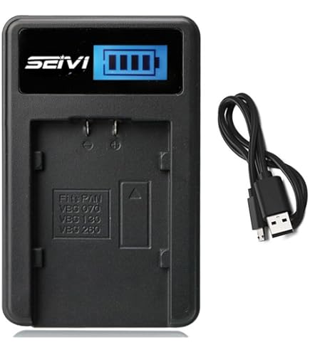 動作確認済 Panasonic NV-GS50 MiniDV バッテリー 充電器 Amazon.com : USB Battery Charger for Panasonic PV-GS120, PV-GS150