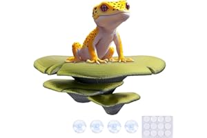 Westant Mushroom Decor for Reptile Tank, Fish Tank, Pet-Safe Bearded Dragon Tank Accessories, Realistic Terrarium Plants for Leopard Geckos, Crested Geckos, Tree Frogs, Snakes (Forest, Trio Cap)
