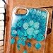 iPhone SE 5S 5 Case Cover-Yoption TPU Handmade Floral Real Pressed Flowers Phone Case Cover for iPhone5/5s/SE Fallen Rose Personalized Dried Floral iPhone5/5s/SE Phone Case