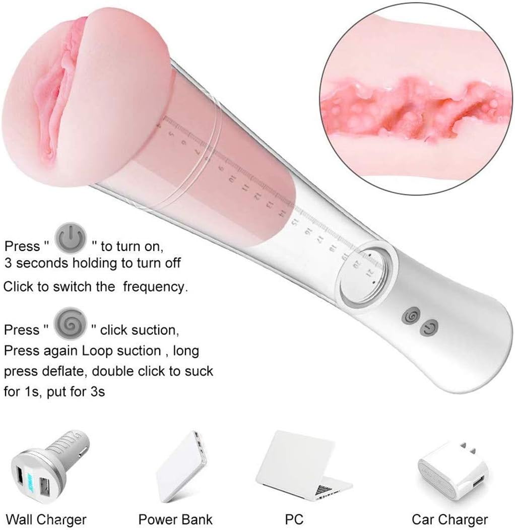 Men's Electric Pennîs Extender Enlarger Pump to Increase The Size and Strength, Male Effective PénǐsGrǒwth Automatic Enhancement Training Device