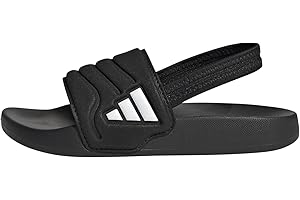 adidas unisex-child Adilette Estrap 2.0 C Sport Sandal