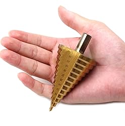 Chiloskit Large Step Drill Bit, High Speed Steel