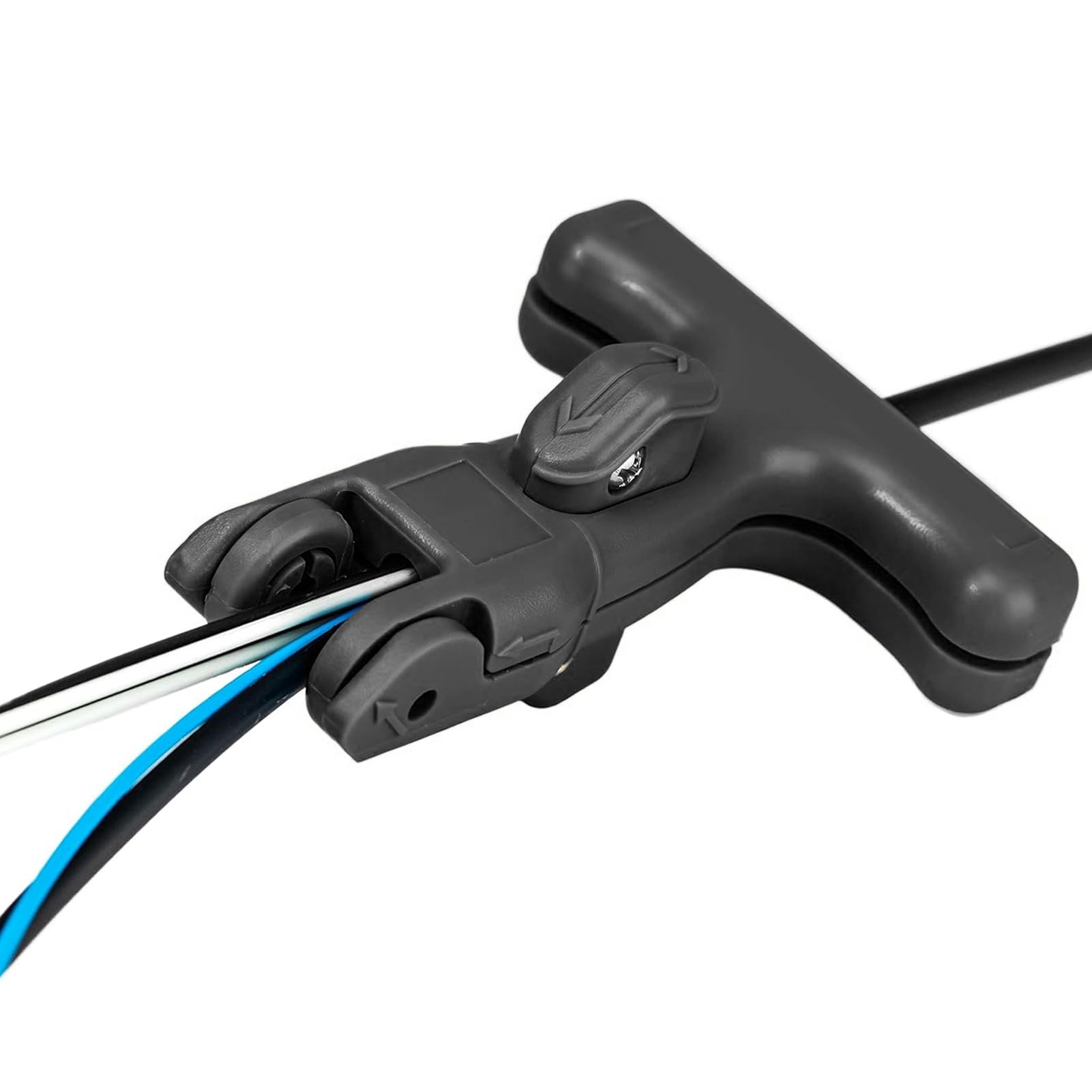 Fiber Optic Cable Stripping Tool, Armored Fiber Optic Stripper, Horizontal Cutting Longitudinal Slitting Fiber Stripping Tool, for 3.1x20mm Leather Wire