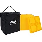 Camco RV Leveling Blocks - Features Interlocking Nested Design & Storage Bag for RV Storage and Organization - Each Leveling 