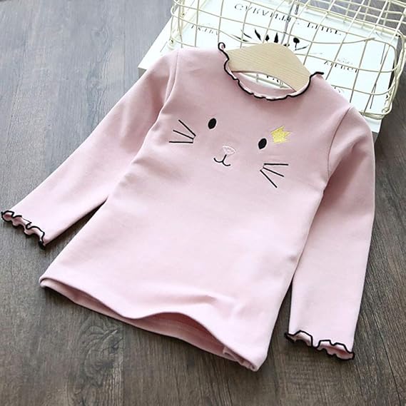 Amazon Ochine 秋 赤ちゃん ワンピース 長袖tシャツ 子供 おしゃれ 漫画プリントトップスティー カジュアル ブラウス ラウンドネック 黄 グレー ピンク 白 ワンピース チュニック 通販