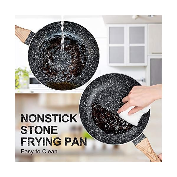 MICHELANGELO-Pots-and-Pans-Set-Cookware-Set-12PCS-Pots-and-Pans-Sets-Non-Stick-Induction-Hob-Pans-with-Spatula-Spoon-Black MICHELANGELO Pots and Pans Set Nonstick, Granite Kitchen Cookware Sets 12 Pcs Non Toxic Cookware Set Induction…