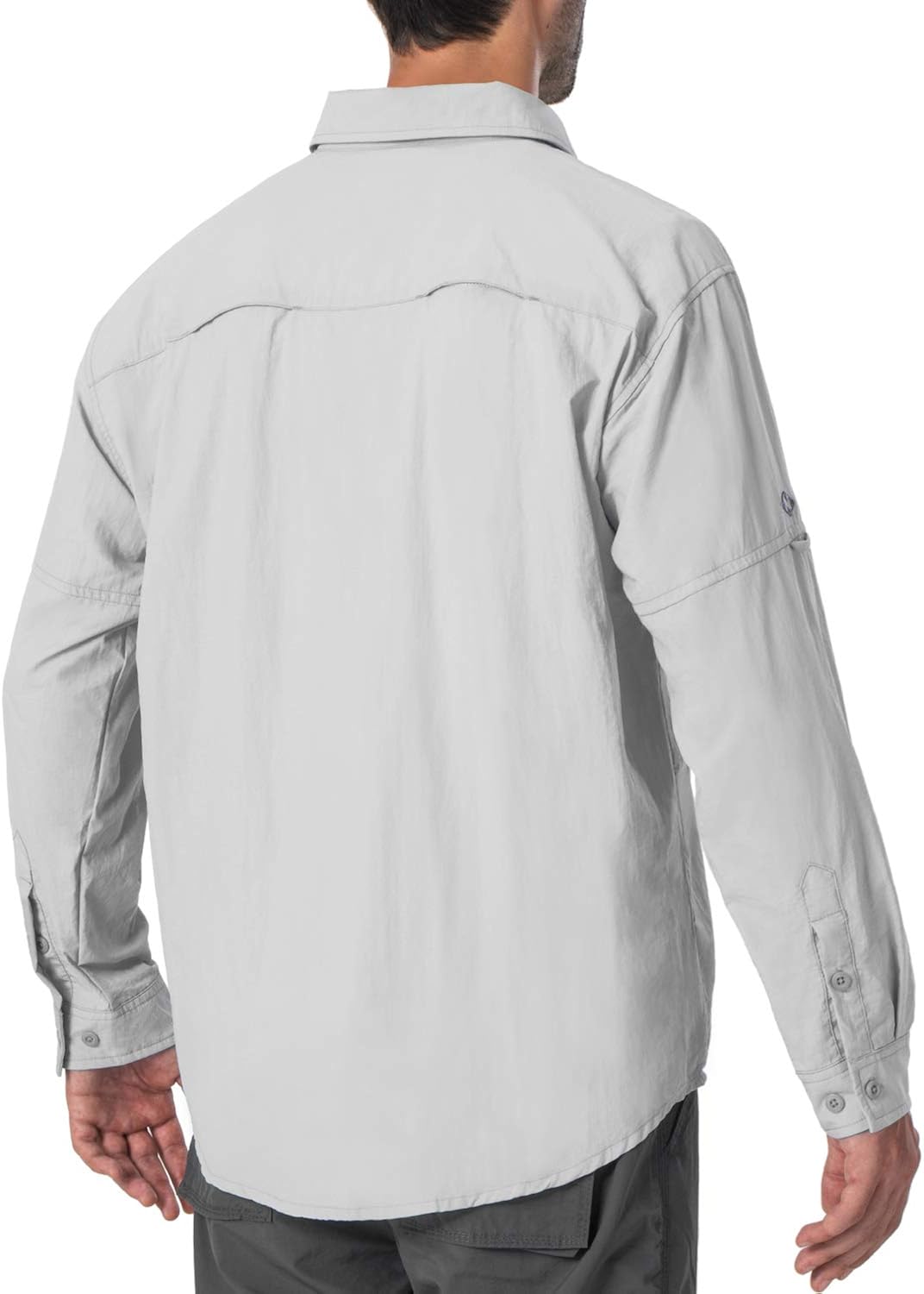 Naviskin Men's UPF 50+ Sun Protection Hiking Fishing Shirt Lightweight Quick Dry SPF Outdoor Long Sleeve Shirt at  Men’s Clothing store