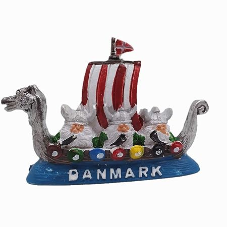 MUYU Magnet Imán para Nevera con diseño de Barco Pirata de Viking ...