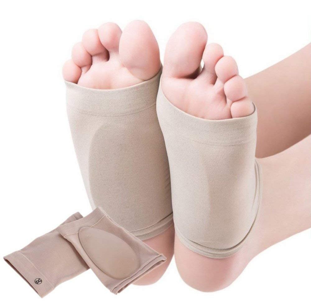 Orthotic Arch Support, Enshey Plantar Fasciitis Reduce Stress Pain Elastic Bandage Brace (1 Pair)