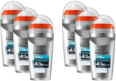 L’Oréal Men Expert Fresh Extreme Cooling Deodorant 72h 6 x 50 ml