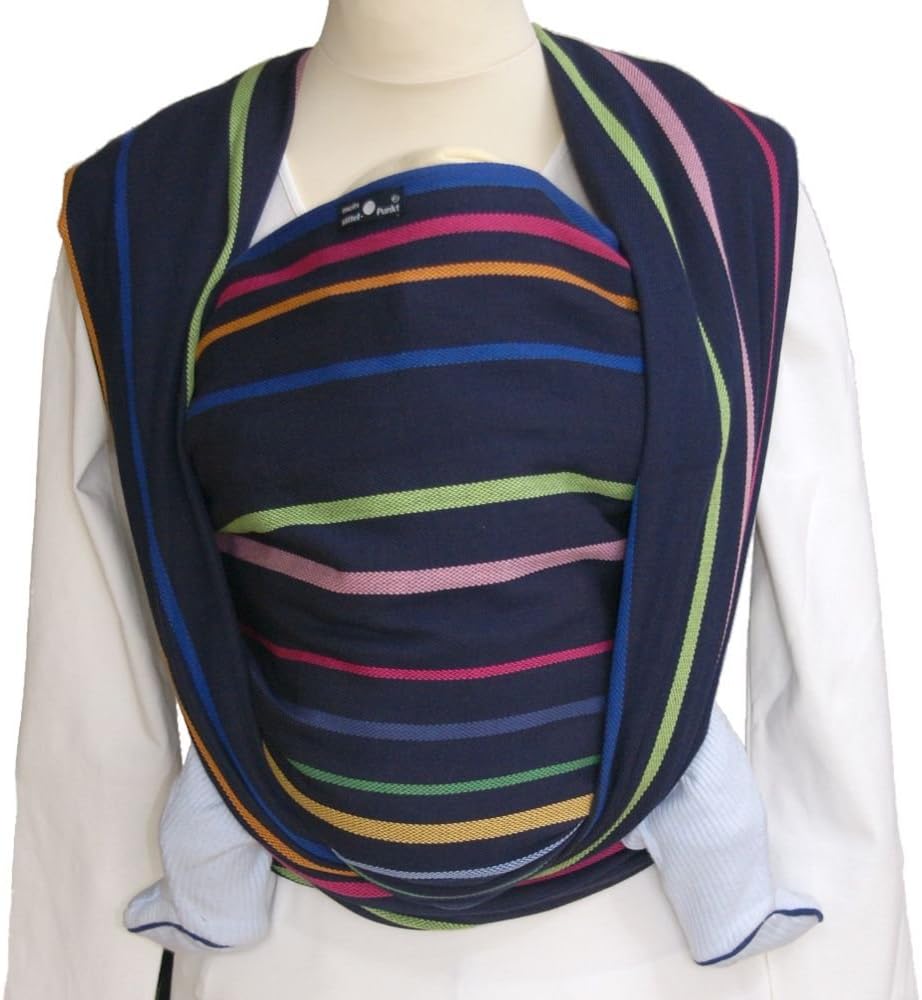 DIDYMOS Woven Wrap Baby Carrier Stripes Lisa (Organic Cotton), Size 3