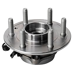 TRQ 2 Piece Front Wheel Bearing & Hub Assembly Set