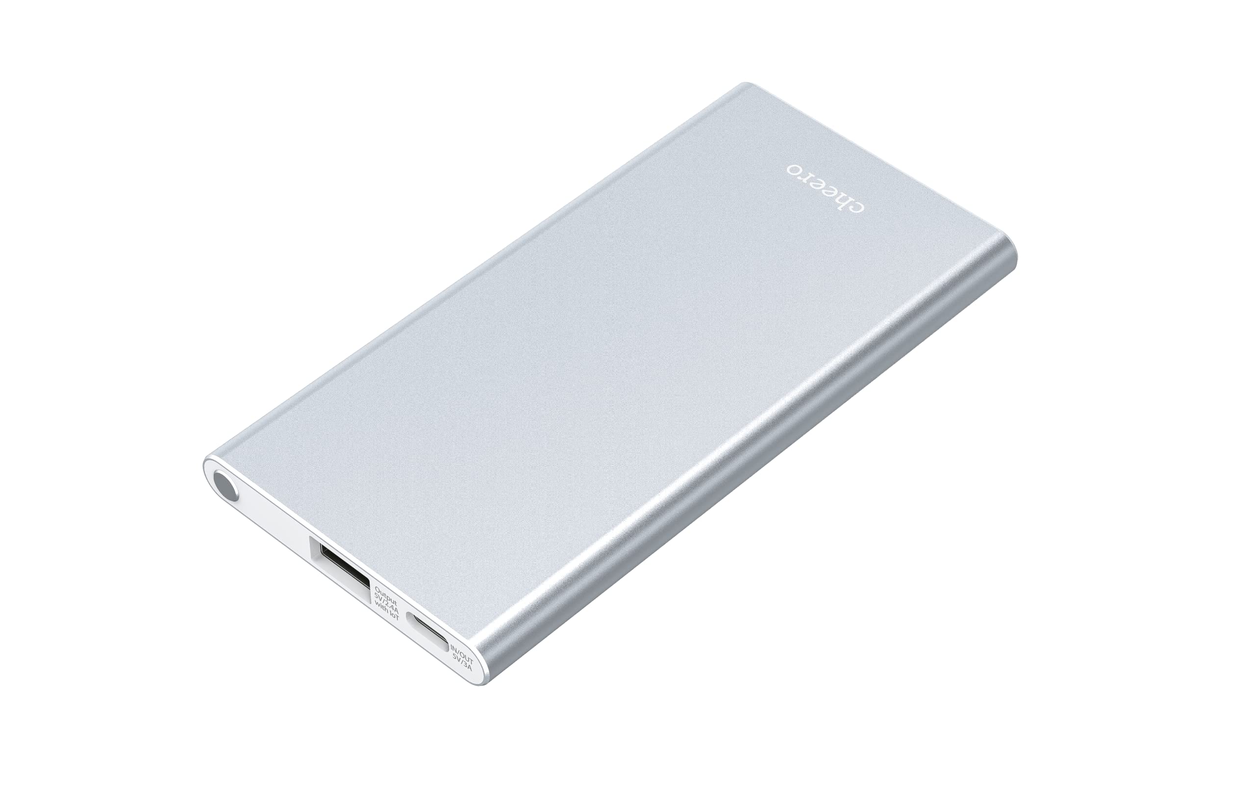 cheero Slim 10000mAh IoT機器対応 大容量 モバイルバッテリーの商品画像