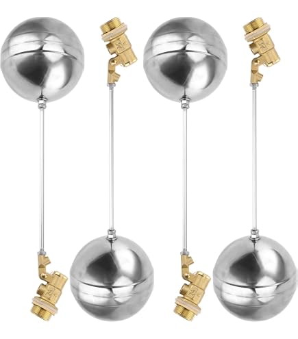 Cryfokt Water Sensor Float Ball Valve – DN25 G1 Stainless Steel, Corrosion-Resistant & Anti-Deformation For Pipelines