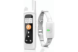 DOPARET Dog Training Collar with Remote – 3300FT Rechargeable Shock Collar for Dogs, IP67 Waterproof E-Collar with 4 Safe Modes, Suitable for Small, Medium, and Large Dogs (8–120 lbs)