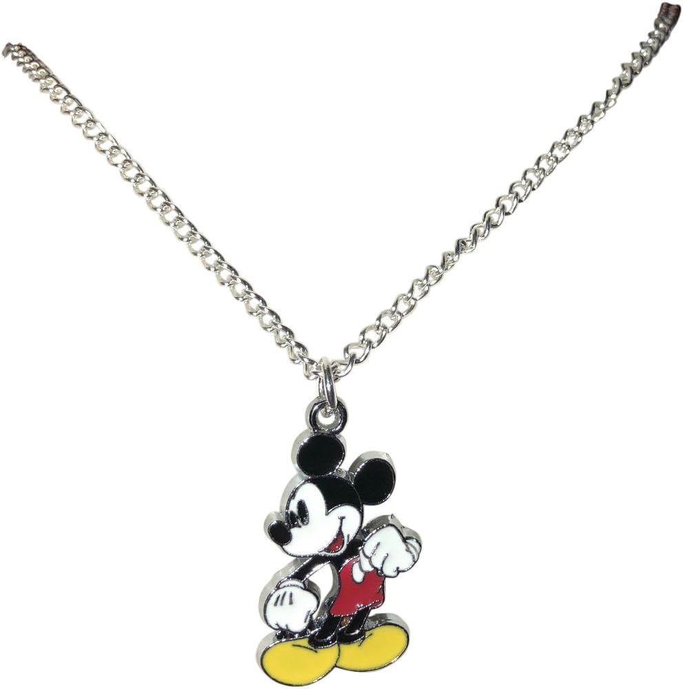 Mickey Mouse 16" Necklace Gift Boxed with Ornate Organza Gift Bag!