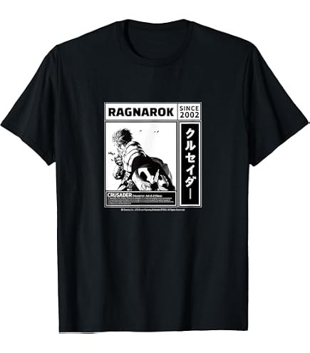 Amazon.com: Ragnarok Official Characters Battle Scene Graphic Tee