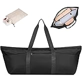 Large Yoga Mat Bag with Shoes Compartment and Wet Pocket Ladies Pilates Gym Tote Bag with Yoga Mat Holder Strap for Women Men Workout Carrier Stuff Accessories
