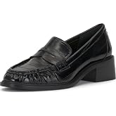 Vince Camuto Women's Eshnie Block Heel Loafers