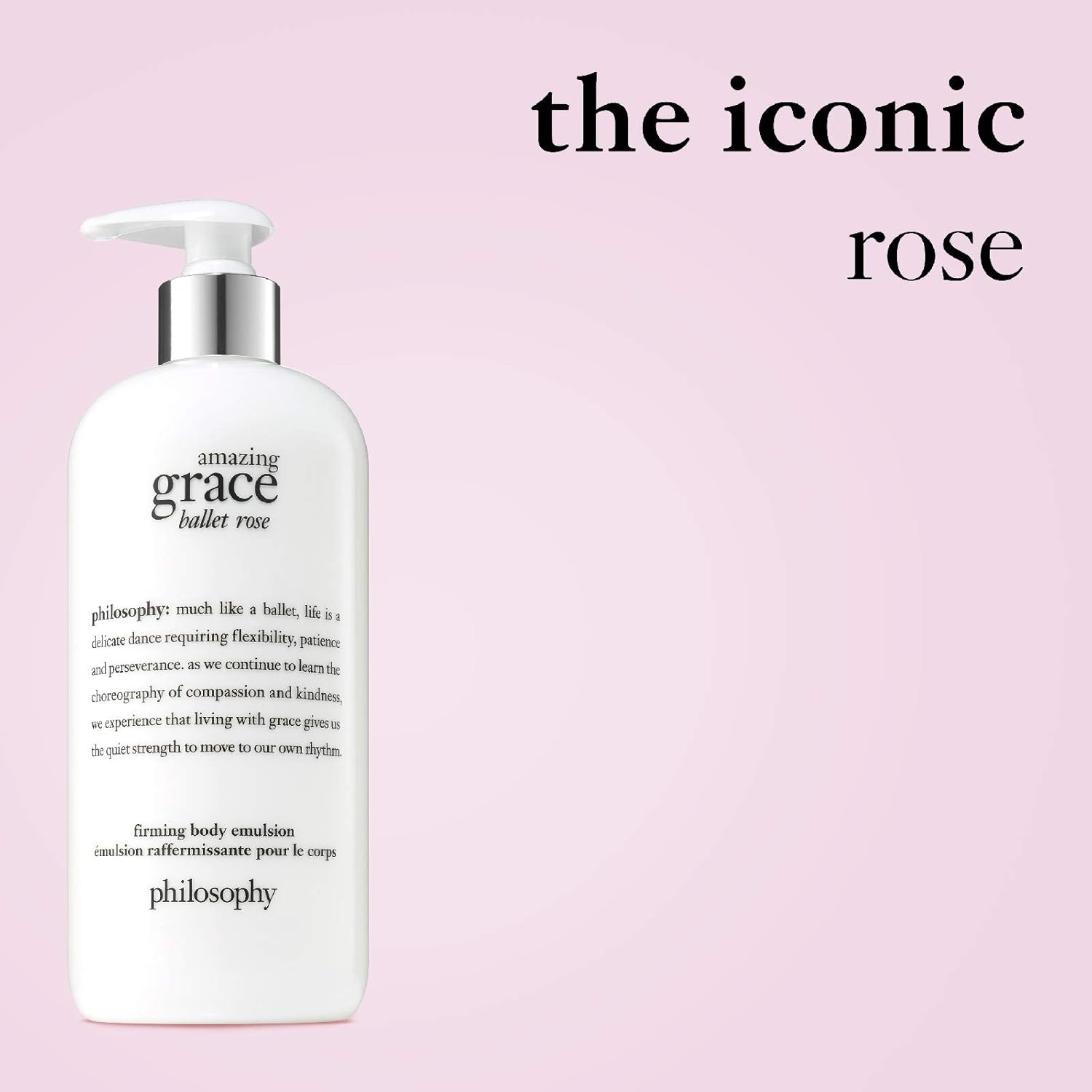 philosophy amazing grace body lotion 480ml , body moisturiser for dry skin firming body emulsion, White, 480 ml (Pack of 1) - Image 4